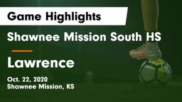 Shawnee Mission South HS vs Lawrence  Game Highlights - Oct. 22, 2020