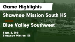Shawnee Mission South HS vs Blue Valley Southwest  Game Highlights - Sept. 2, 2021