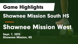 Shawnee Mission South HS vs Shawnee Mission West Game Highlights - Sept. 7, 2023