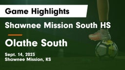 Shawnee Mission South HS vs Olathe South  Game Highlights - Sept. 14, 2023