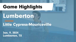 Lumberton  vs Little Cypress-Mauriceville  Game Highlights - Jan. 9, 2024