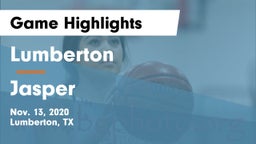 Lumberton  vs Jasper  Game Highlights - Nov. 13, 2020