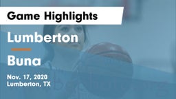 Lumberton  vs Buna  Game Highlights - Nov. 17, 2020