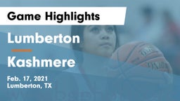 Lumberton  vs Kashmere  Game Highlights - Feb. 17, 2021