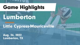 Lumberton  vs Little Cypress-Mauriceville  Game Highlights - Aug. 26, 2022