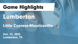 Lumberton  vs Little Cypress-Mauriceville  Game Highlights - Oct. 13, 2023