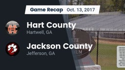 Recap: Hart County  vs. Jackson County  2017