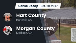 Recap: Hart County  vs. Morgan County  2017