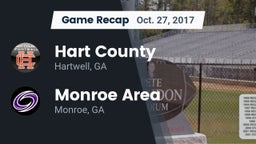Recap: Hart County  vs. Monroe Area  2017