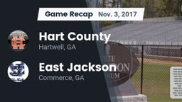 Recap: Hart County  vs. East Jackson  2017