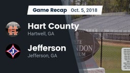 Recap: Hart County  vs. Jefferson  2018