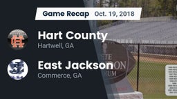 Recap: Hart County  vs. East Jackson  2018