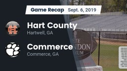 Recap: Hart County  vs. Commerce  2019