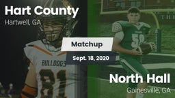 Matchup: Hart County High vs. North Hall  2020