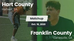 Matchup: Hart County High vs. Franklin County  2020