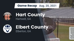 Recap: Hart County  vs. Elbert County  2021