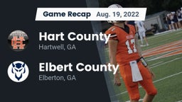 Recap: Hart County  vs. Elbert County  2022