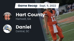 Recap: Hart County  vs. Daniel  2022