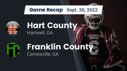 Recap: Hart County  vs. Franklin County  2022