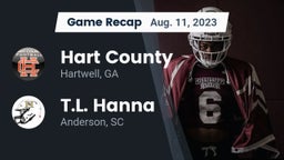 Recap: Hart County  vs. T.L. Hanna  2023