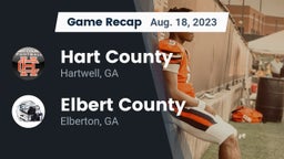 Recap: Hart County  vs. Elbert County  2023