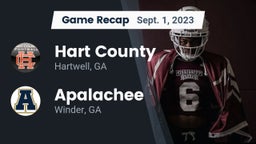 Recap: Hart County  vs. Apalachee  2023