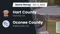 Recap: Hart County  vs. Oconee County  2023