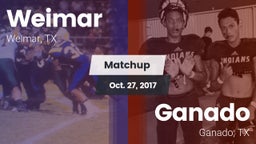 Matchup: Weimar  vs. Ganado  2017