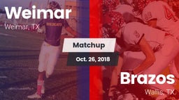 Matchup: Weimar  vs. Brazos  2018