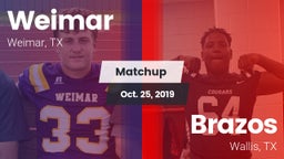 Matchup: Weimar  vs. Brazos  2019