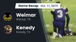 Recap: Weimar  vs. Kenedy  2019