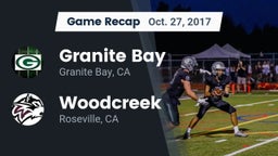 Recap: Granite Bay  vs. Woodcreek  2017