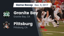 Recap: Granite Bay  vs. Pittsburg  2017