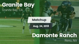 Matchup: Granite Bay High vs. Damonte Ranch  2017