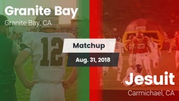 Matchup: Granite Bay High vs. Jesuit  2018
