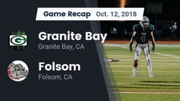 Recap: Granite Bay  vs. Folsom  2018
