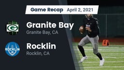 Recap: Granite Bay  vs. Rocklin  2021