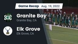 Recap: Granite Bay  vs. Elk Grove  2022