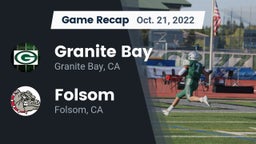 Recap: Granite Bay  vs. Folsom  2022
