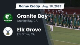 Recap: Granite Bay  vs. Elk Grove  2023
