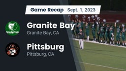 Recap: Granite Bay  vs. Pittsburg  2023