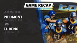 Recap: Piedmont  vs. El Reno  2016