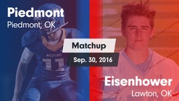 Matchup: Piedmont  vs. Eisenhower  2016
