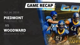 Recap: Piedmont  vs. Woodward  2016