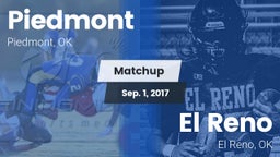 Matchup: Piedmont  vs. El Reno  2017