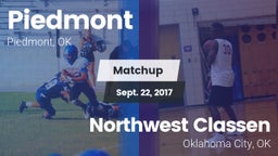 Matchup: Piedmont  vs. Northwest Classen  2017