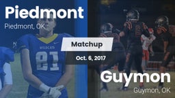 Matchup: Piedmont  vs. Guymon  2017