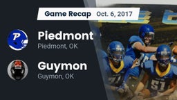 Recap: Piedmont  vs. Guymon  2017