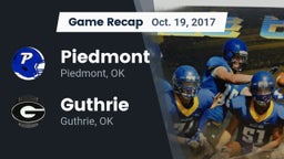 Recap: Piedmont  vs. Guthrie  2017