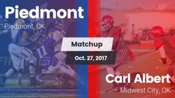 Matchup: Piedmont  vs. Carl Albert   2017